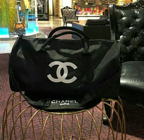 chanel travel bag vip|authentic Chanel bag.